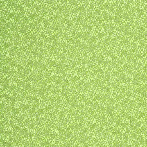Baumwolle Dotty Kiwi/Weiß by Swafing